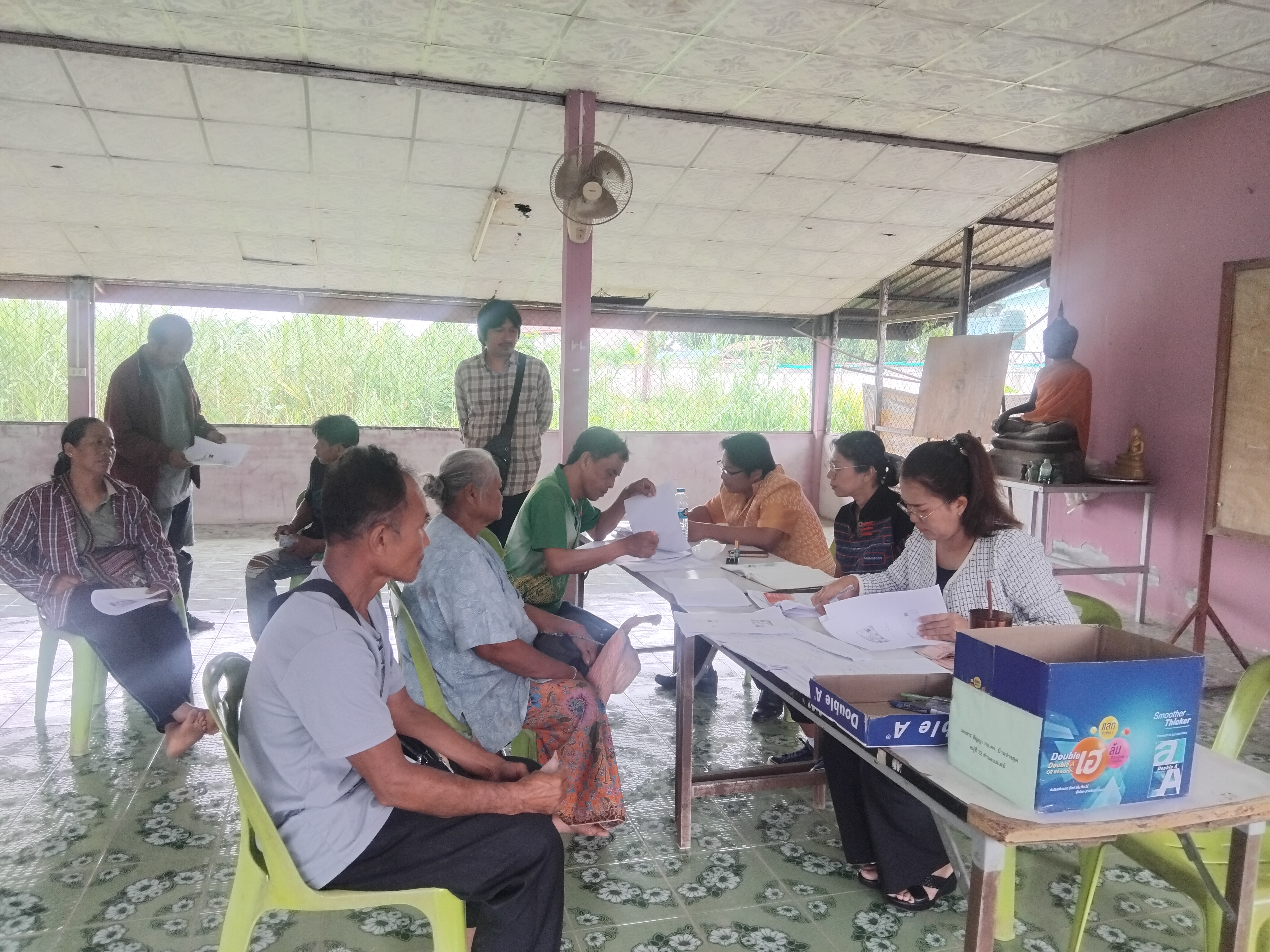 🏠📢สพอ.แม่วงก์ ลงพื้นที่ติดตามการดำเนินงานโครงการแก้ไขปัญหาความยากจน (กข.คจ.) บ้านปางสุด หมู่ 12 ตำบลแม่เล่ย์