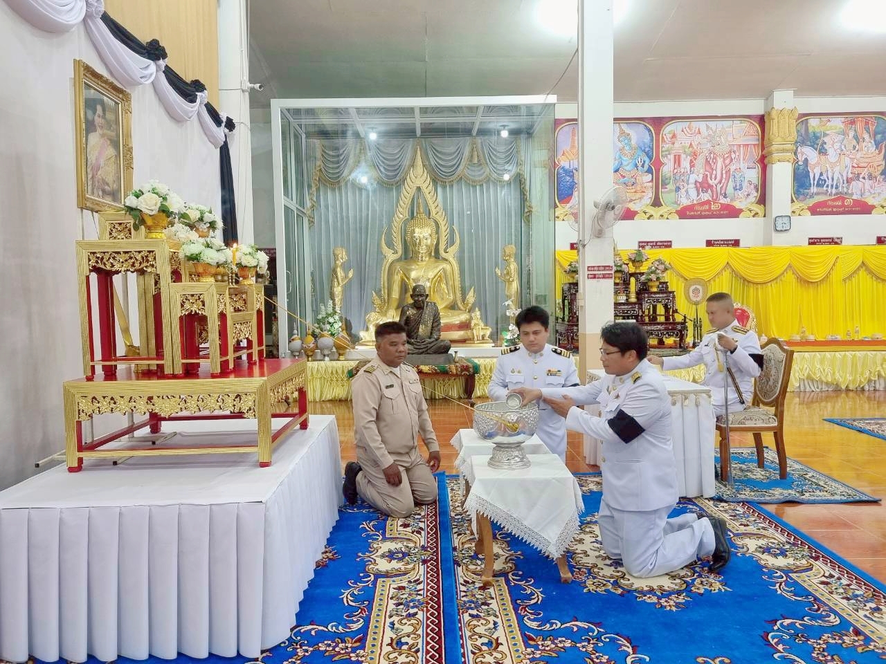 🌲❤พช.แม่วงก์ ร่วมพิธีถวายสักการะพระบรมศพสมเด็จพระนางเจ้าสิริกิติ์ พระบรมราชินีนาถ พระบรมราชชนนีพันปีหลวง