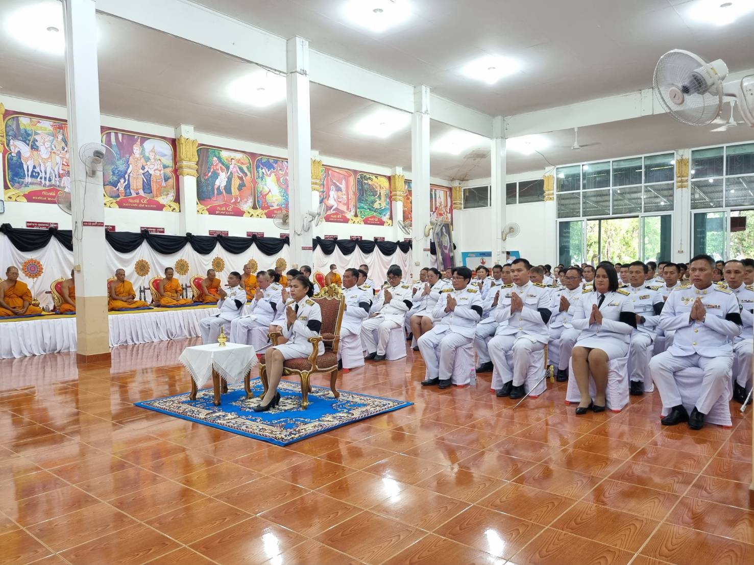 🌲🩶พช.แม่วงก์ เข้าร่วมพิธีบำเพ็ญกุศลสัตตมวาร 7 วัน เพื่ออุทิศถวายเป็นพระราชกุศล สมเด็จพระนางเจ้าสิริกิติ์ พระบรมราชินีนาถ พระบรมราชชนนีพันปีหลวง