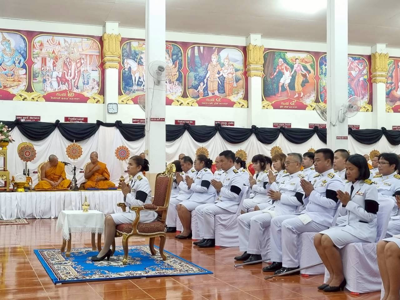 🌲🩶พช.แม่วงก์ เข้าร่วมพิธีบำเพ็ญกุศลปัณรสมวาร 15 วัน เพื่ออุทิศถวายเป็นพระราชกุศล สมเด็จพระนางเจ้าสิริกิติ์ พระบรมราชินีนาถ พระบรมราชชนนีพันปีหลวง