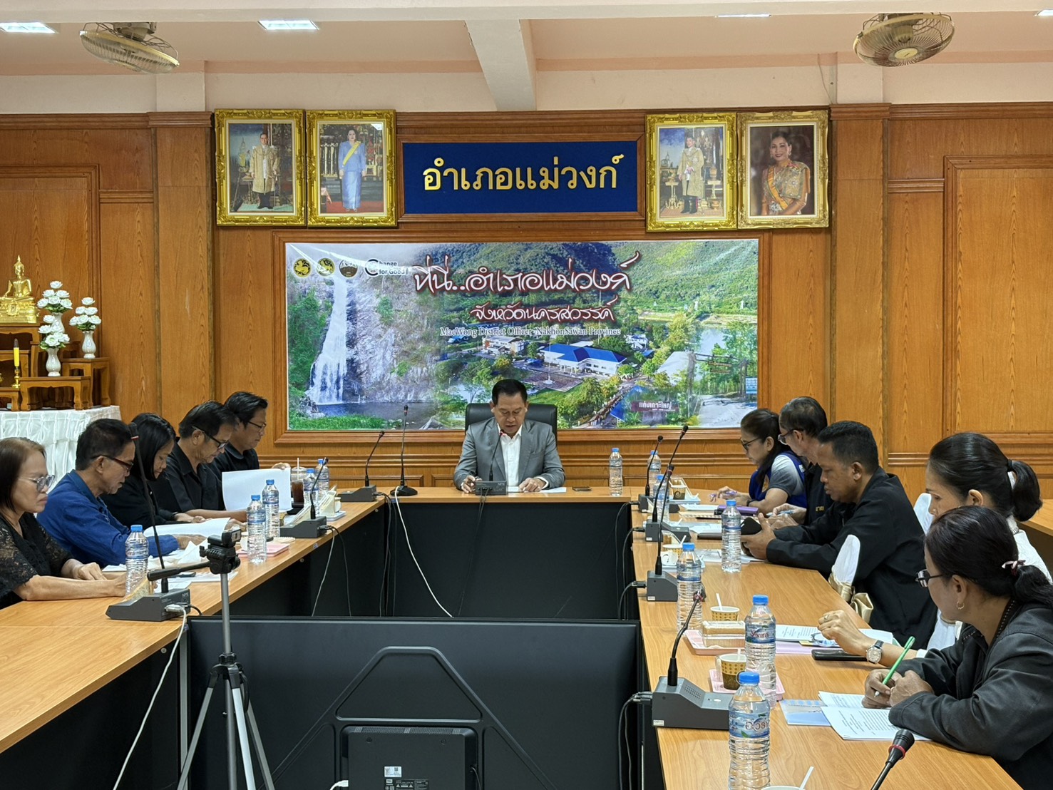 📢 พช.แม่วงก์ ดำเนินการจัดประชุมคณะทำงานบริหารการจัดเก็บข้อมูลความจำเป็นขั้นพื้นฐาน (จปฐ.) และข้อมูลพื้นฐานระดับหมู่บ้าน (กชช.2ค.) ระดับอำเภอ