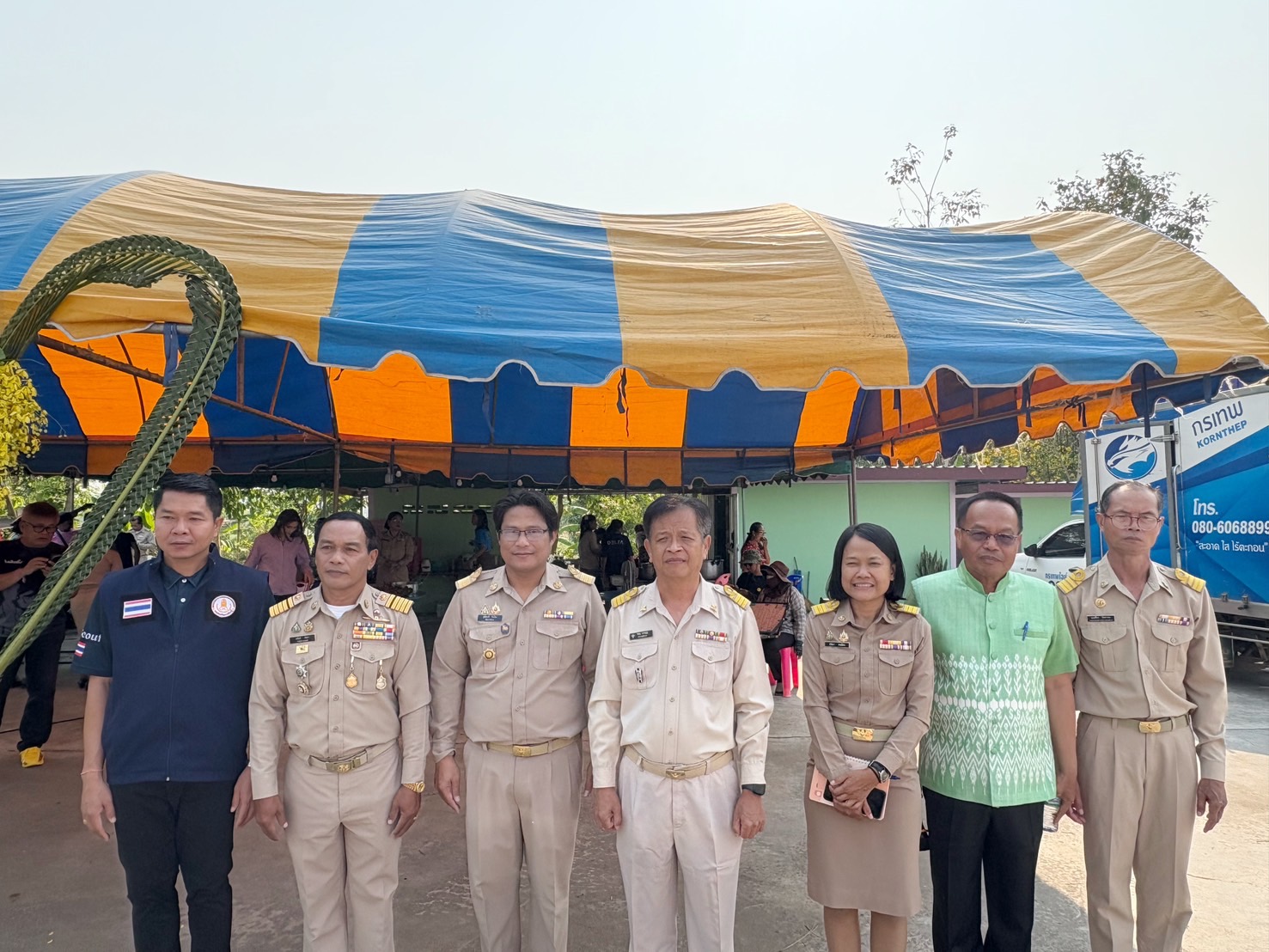  🌲📢 พช.แม่วงก์ เข้าร่วมต้อนรับคณะกรรมการตรวจประเมินผลงานและคัดเลือกหมู่บ้านเข้มแข็ง ตามแนวทาง "แผ่นดินธรรม แผ่นดินทอง" (หมู่บ้านอยู่เย็น) ประจำปี 2569