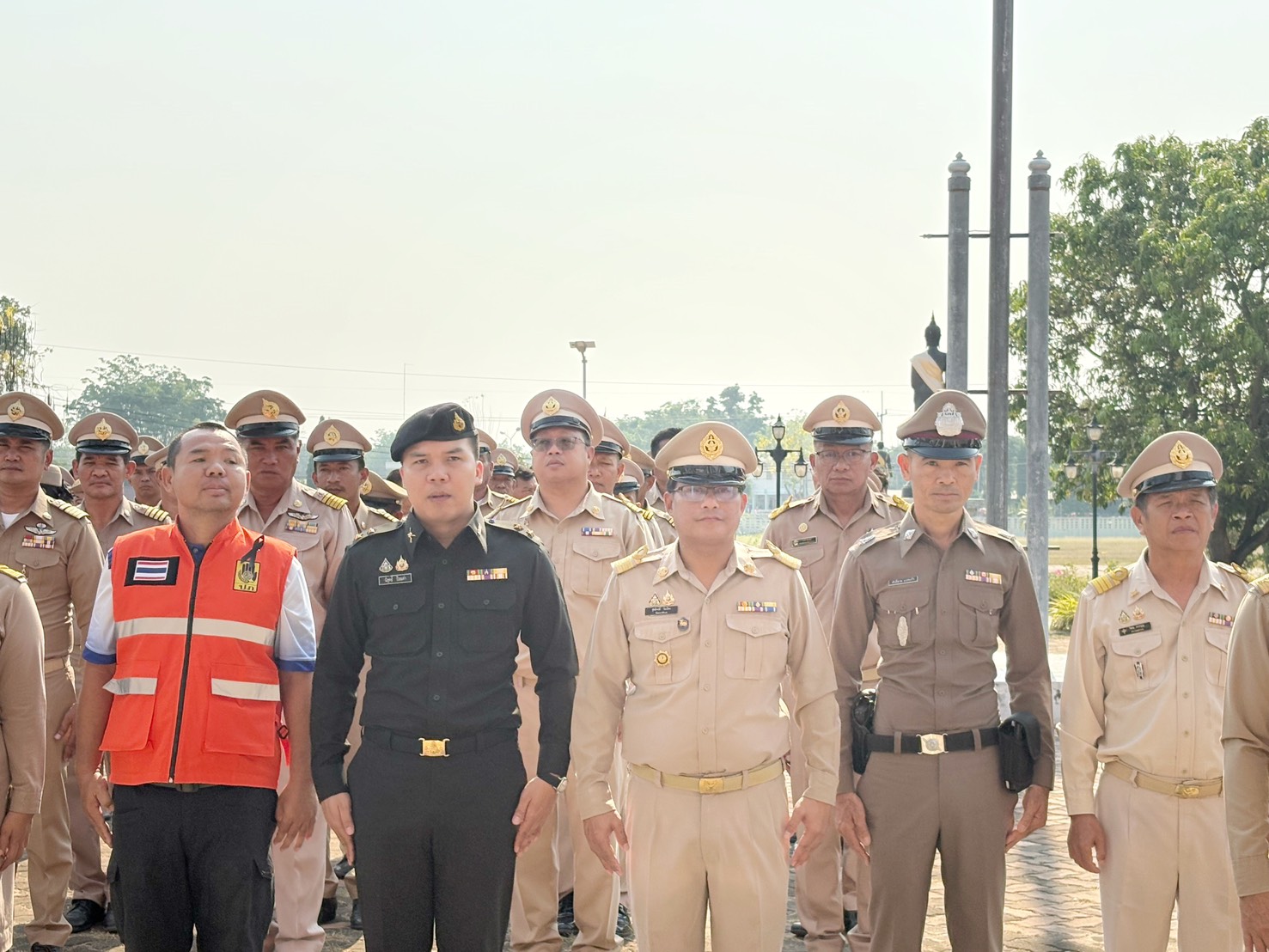 📢 พช.แม่วงก์ เข้าร่วมพิธีเปิดศูนย์ปฏิบัติการป้องกันและลดอุบัติเหตุทางถนนช่วงเทศกาลสงกรานต์ 2569