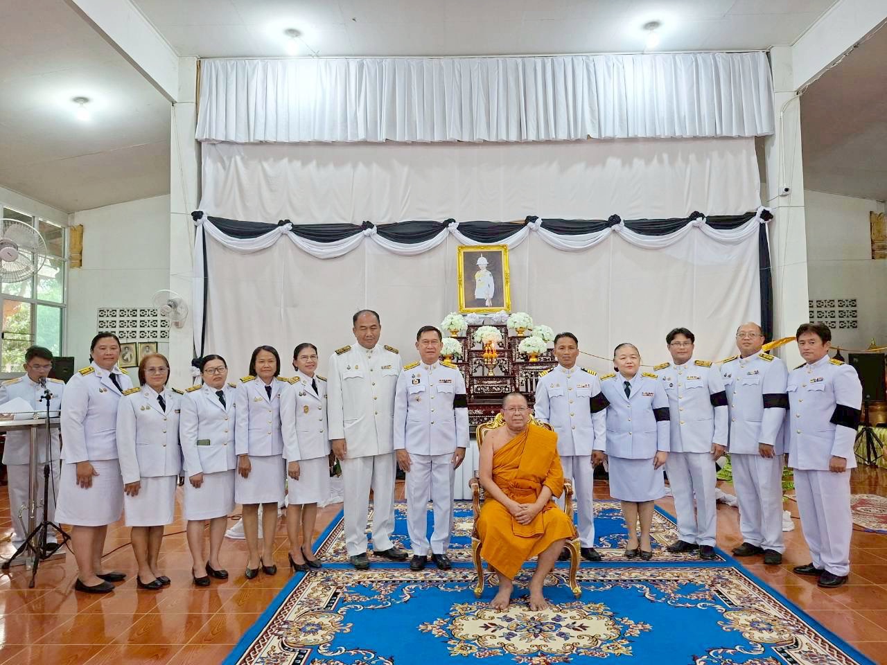 🏠🌲พช.แม่วงก์ ร่วมพิธีบำเพ็ญกุศล ครบสัตตมวาร 7 วัน เพื่อถวายพระกุศลแก่สมเด็จพระเจ้าลูกเธอ เจ้าฟ้าพัชรกิติยาภา นเรนทิราเทพยวดี กรมหลวงราชสาริณีสิริพัชร มหาวัชรราชธิดา