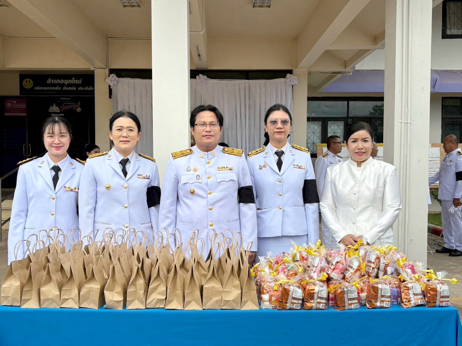  🌲📢 พช.แม่วงก์ เข้าร่วมพิธีเจริญพระพุทธมนต์และพิธีทำบุญตักบาตรถวายพระราชกุศล เนื่องในโอกาสวันเฉลิมพระชนมพรรษา 28 กรกฎาคม 2569