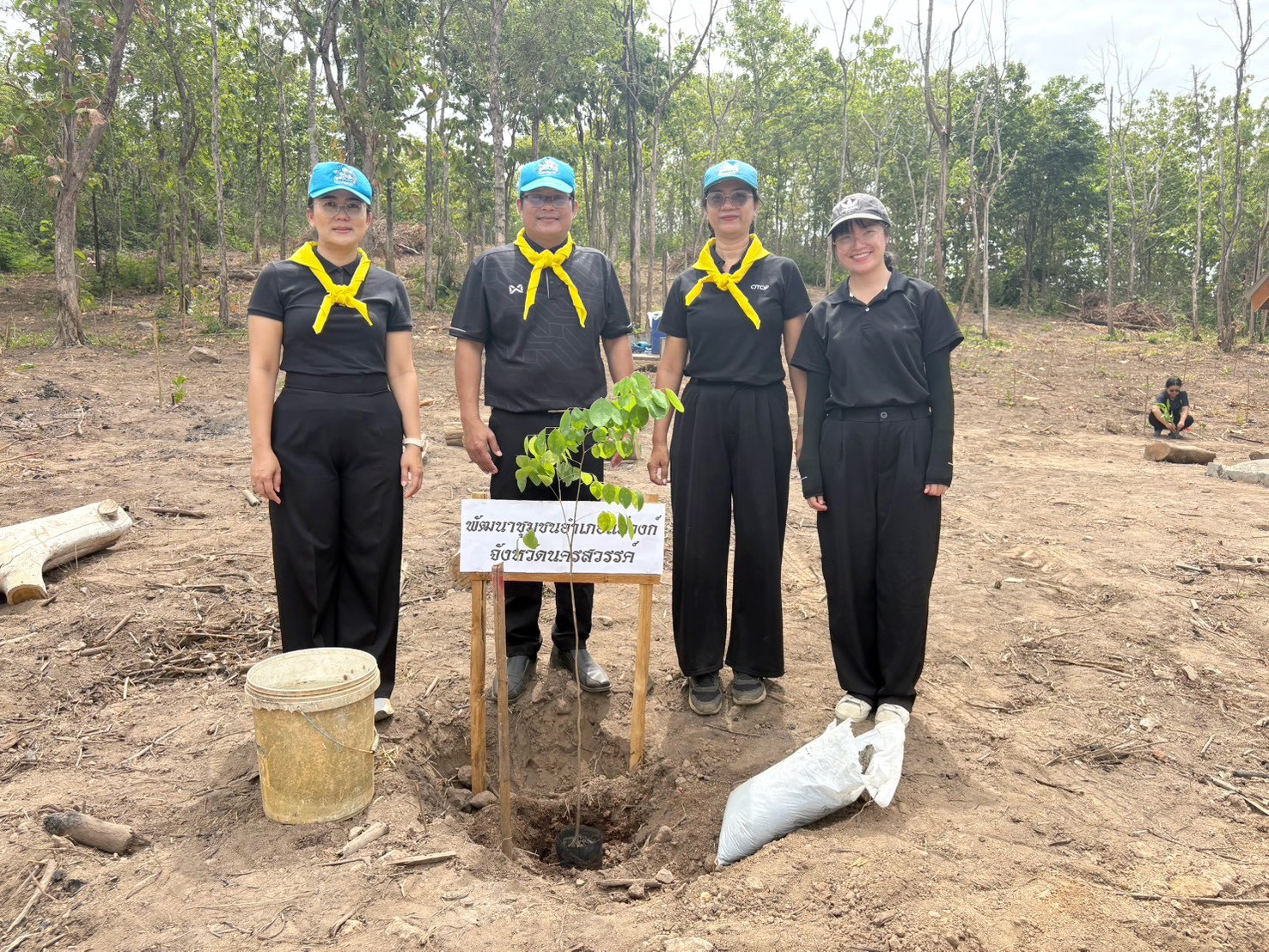  🌲📢 พช.แม่วงก์ เข้าร่วมโครงการปลูกป่าเฉลิมพระเกียรติพระบาทสมเด็จพระเจ้าอยู่หัว