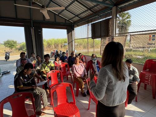 📢 พช.แม่วงก์ ดำเนินการจัดโครงการเสริมสร้างศักยภาพกองทุนชุมชน หมู่ที่ 3 ต.แม่เล่ย์