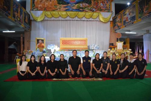  🌲📢 พช.แม่วงก์ เข้าร่วมพิธีบำเพ็ญกุศลศพ พระครูนิภาสสุทธิรักษ์ อดีตเจ้าอาวาส วัดวังน้ำขาว