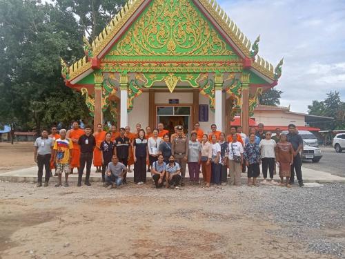  🌲📢 พช.แม่วงก์ ร่วมลงพื้นที่ตรวจเยี่ยม ติดตาม และประเมินผลโครงการวัด ประชา รัฐ สร้างสุข